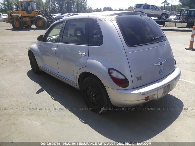 3A4FY58B36T244026 - 2006 CHRYSLER PT CRUISER TOURING SILVER photo 3