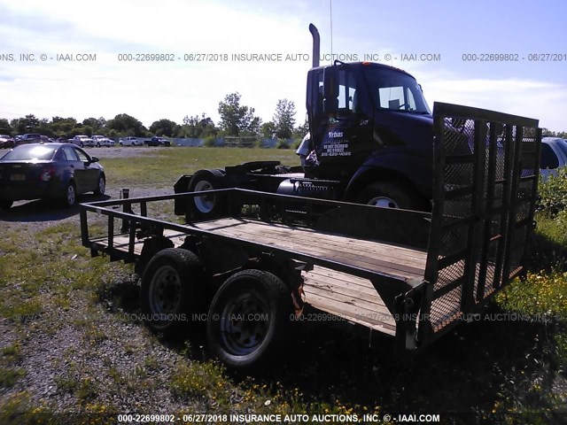 5LEB1U223E1133014 - 2014 QUALITY UTILITY TRAILER  BLACK photo 3