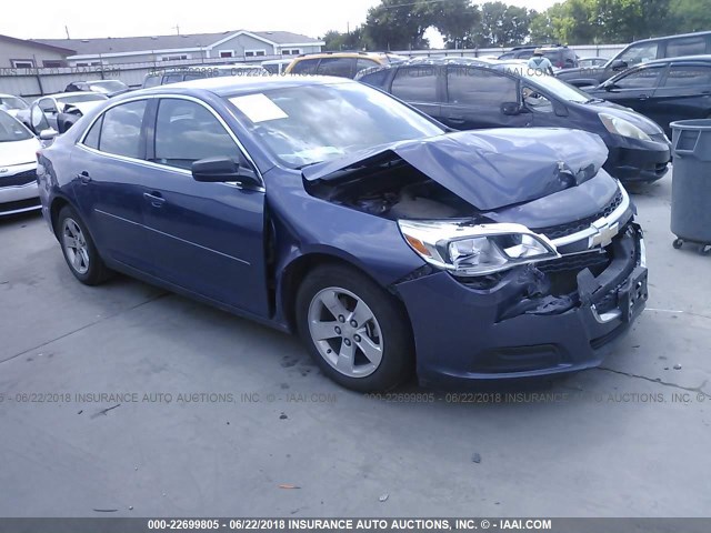 1G11B5SL5FF241005 - 2015 CHEVROLET MALIBU LS BLUE photo 1