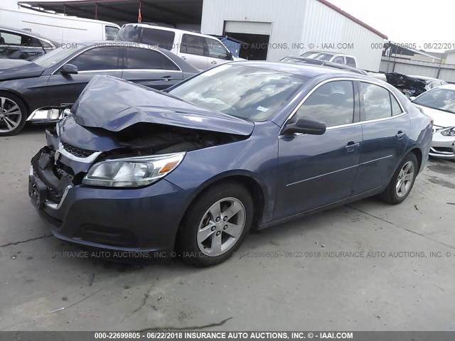 1G11B5SL5FF241005 - 2015 CHEVROLET MALIBU LS BLUE photo 2