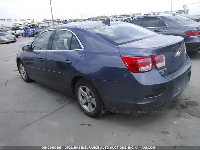 1G11B5SL5FF241005 - 2015 CHEVROLET MALIBU LS BLUE photo 3