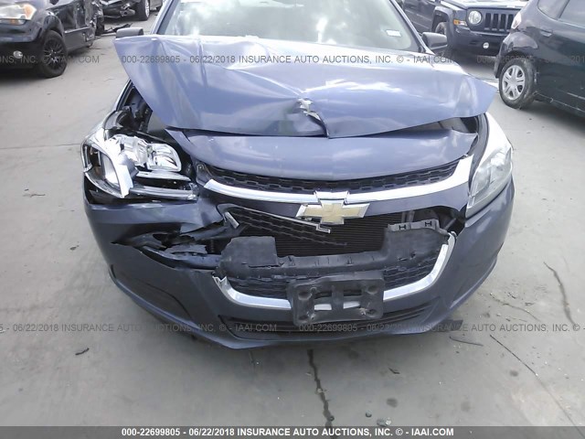 1G11B5SL5FF241005 - 2015 CHEVROLET MALIBU LS BLUE photo 6