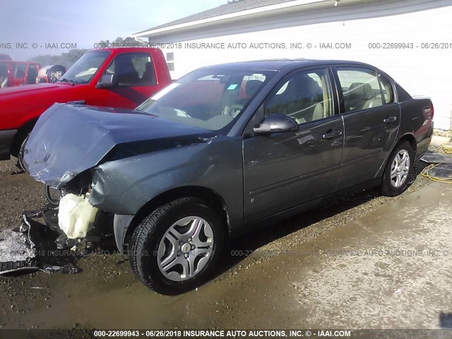 1G1ZS51F56F237065 - 2006 CHEVROLET MALIBU LS 灰色 照片 2