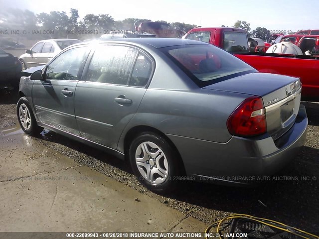 1G1ZS51F56F237065 - 2006 CHEVROLET MALIBU LS 灰色 照片 3