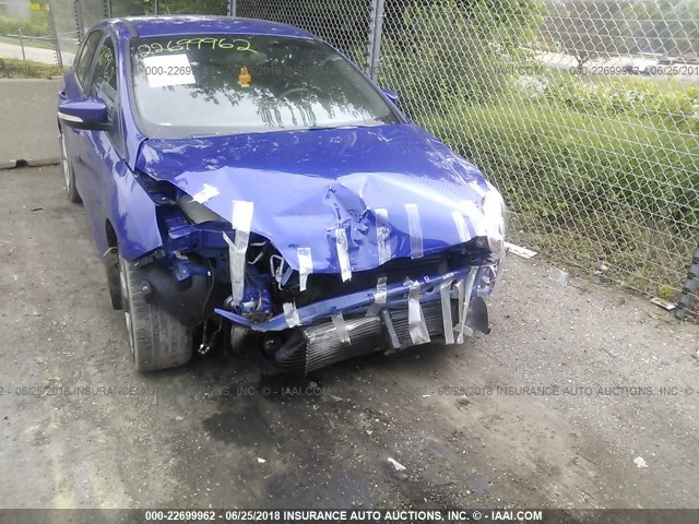 1FADP3L93EL427743 - 2014 FORD FOCUS ST BLUE photo 6