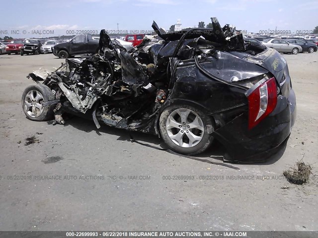 5J6TF1H53CL000007 - 2012 HONDA CROSSTOUR EXL BLACK photo 3