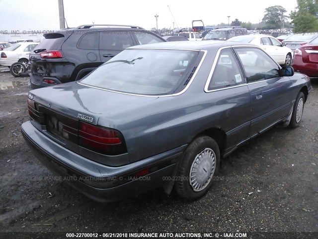 1YVGD31A2K5222602 - 1989 MAZDA MX-6 GRAY photo 4