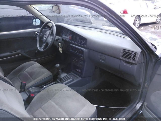 1YVGD31A2K5222602 - 1989 MAZDA MX-6 GRAY photo 5