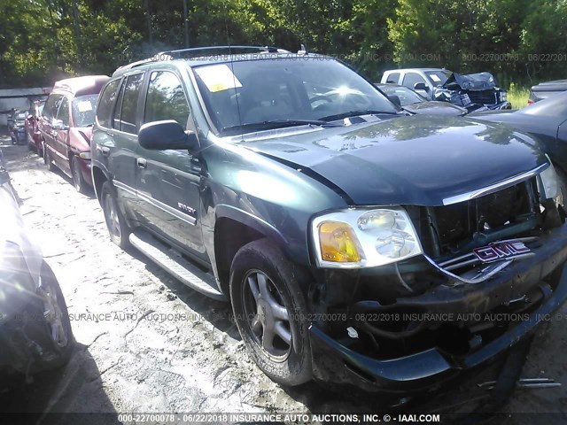 1GKDS13S062230556 - 2006 GMC ENVOY GREEN photo 1