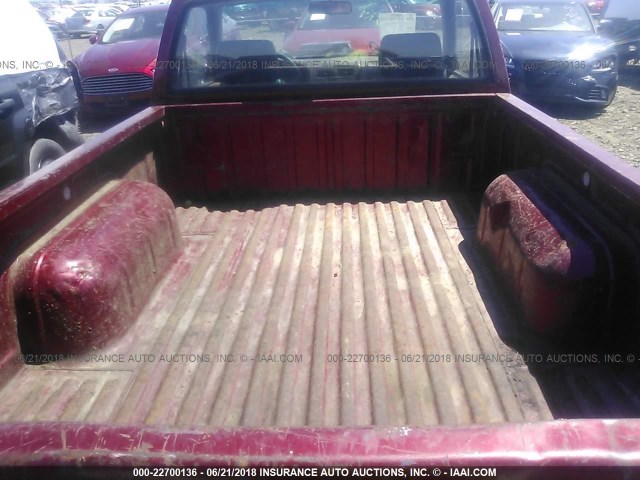 1N6SD11S2RC418264 - 1994 NISSAN TRUCK XE RED photo 8