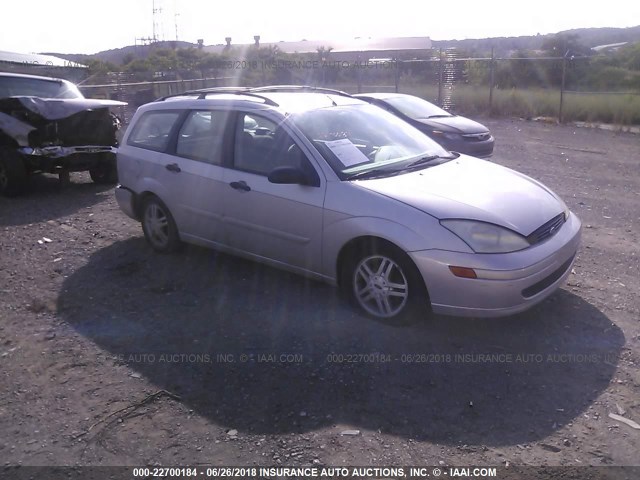 1FAHP36P2YW248320 - 2000 FORD FOCUS SE/SE COMFORT SILVER photo 1