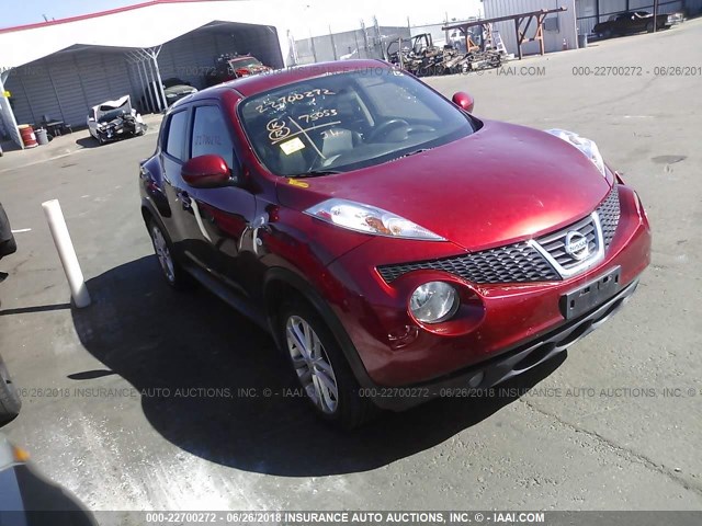 JN8AF5MR7CT103142 - 2012 NISSAN JUKE S/SV/SL RED photo 1