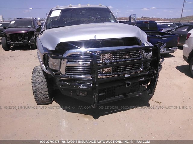 3C6UD5FL2CG120829 - 2012 DODGE RAM 2500 LARAMIE SILVER photo 6