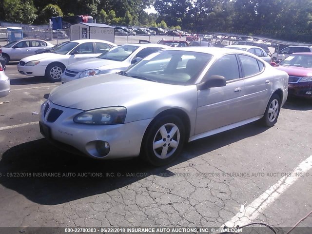 2G2WP552071191127 - 2007 PONTIAC GRAND PRIX SILVER photo 2