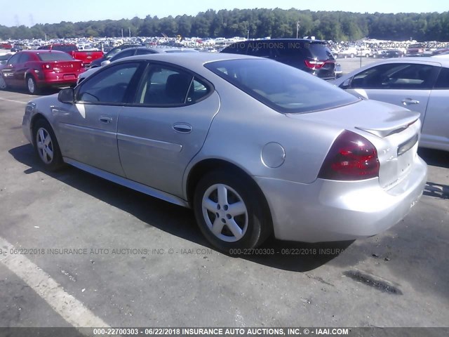 2G2WP552071191127 - 2007 PONTIAC GRAND PRIX SILVER photo 3