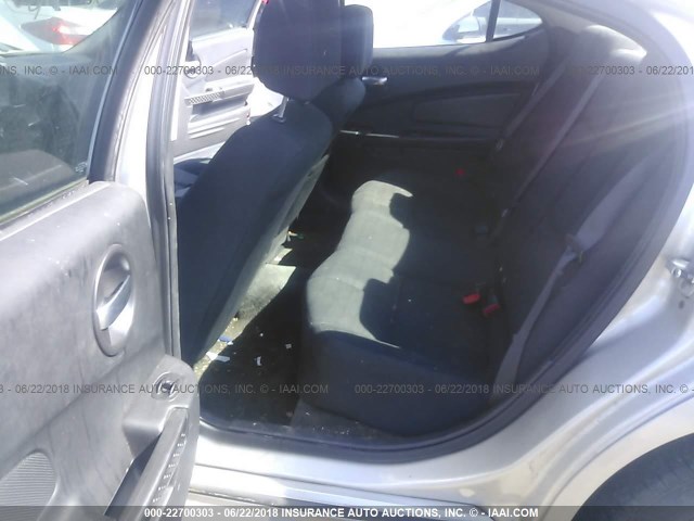 2G2WP552071191127 - 2007 PONTIAC GRAND PRIX SILVER photo 8