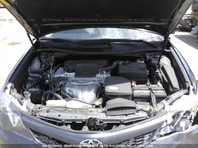 4T1BF1FK3EU340356 - 2014 TOYOTA CAMRY L/SE/LE/XLE Qəhvəyi foto 10