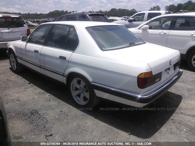 WBAGB4315J3209896 - 1988 BMW 735 I AUTOMATIC WHITE photo 3