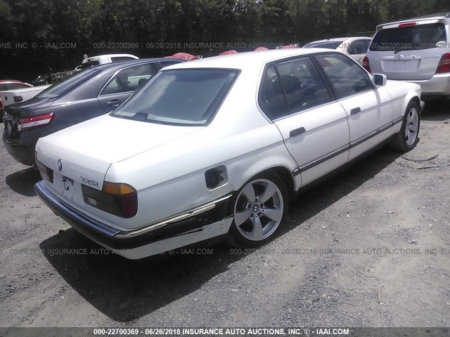 WBAGB4315J3209896 - 1988 BMW 735 I AUTOMATIC WHITE photo 4