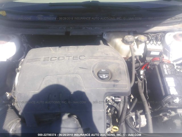 1G1ZA5E03AF231430 - 2010 CHEVROLET MALIBU LS 白色 照片 10