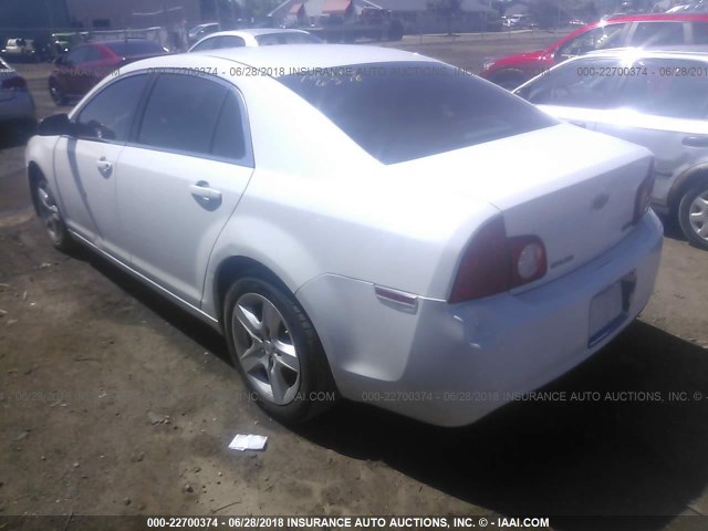 1G1ZA5E03AF231430 - 2010 CHEVROLET MALIBU LS 白色 照片 3