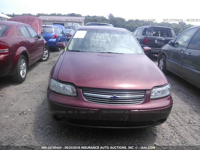 1G1NE52J33M682694 - 2003 CHEVROLET MALIBU LS RED photo 6