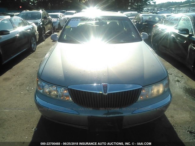 1LNHM97V01Y698394 - 2001 LINCOLN CONTINENTAL  Brązowy zdjęcie 6