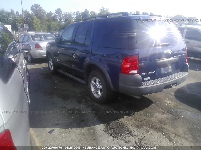 1FMZU72K24ZA74150 - 2004 FORD EXPLORER XLS/XLS SPORT BLUE photo 3