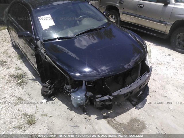 4T1BE46K78U195959 - 2008 TOYOTA CAMRY CE/LE/XLE/SE BLACK photo 6