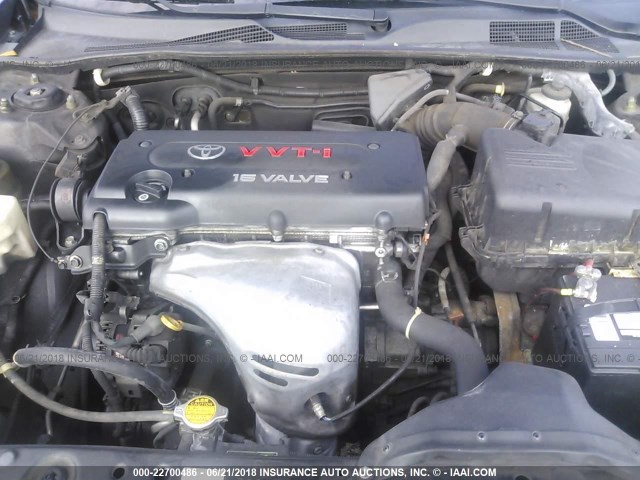 4T1BE32K94U374823 - 2004 TOYOTA CAMRY LE/XLE/SE შავი ფოტო 10