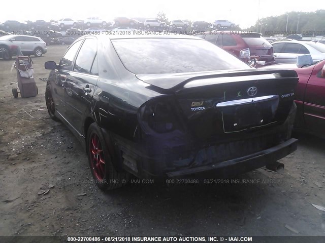 4T1BE32K94U374823 - 2004 TOYOTA CAMRY LE/XLE/SE შავი ფოტო 3