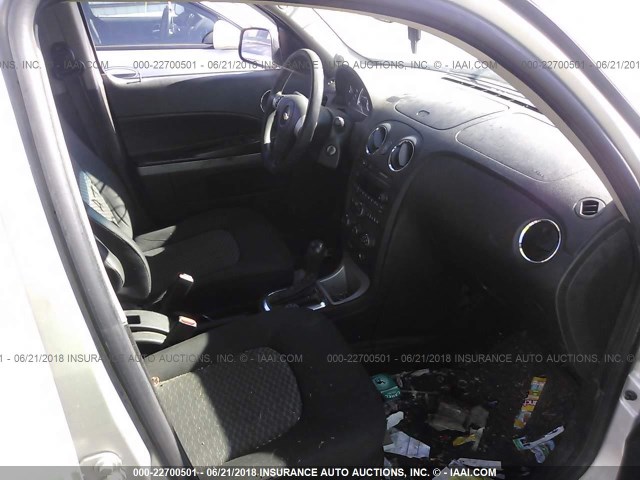 3GNCA13B49S639895 - 2009 CHEVROLET HHR LS SILVER photo 5