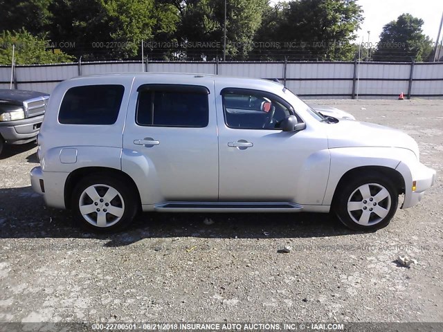 3GNCA13B49S639895 - 2009 CHEVROLET HHR LS SILVER photo 6