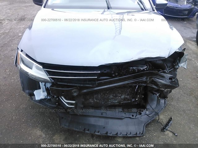 3VW2K7AJ8FM351390 - 2015 VOLKSWAGEN JETTA S 灰色 照片 6