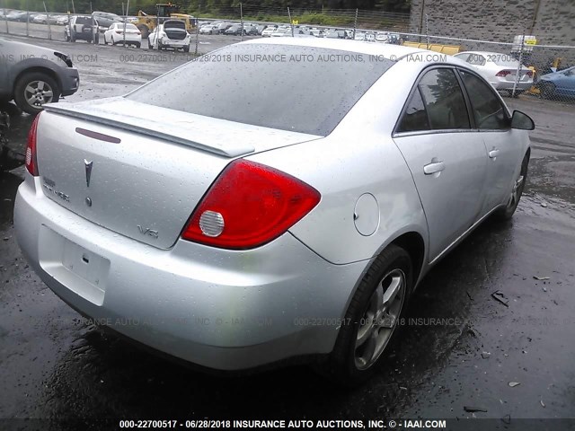 1G2ZG57N094137693 - 2009 PONTIAC G6 SILVER photo 4