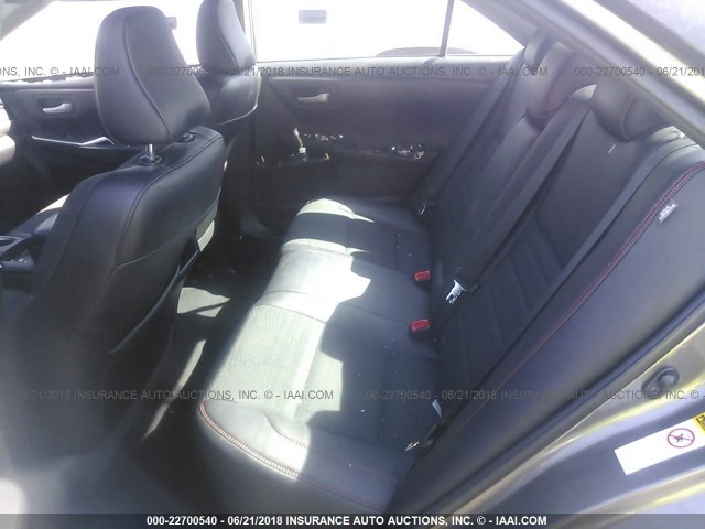 4T1BF1FK9HU785429 - 2017 TOYOTA CAMRY LE/XLE/SE/XSE 灰色 照片 8