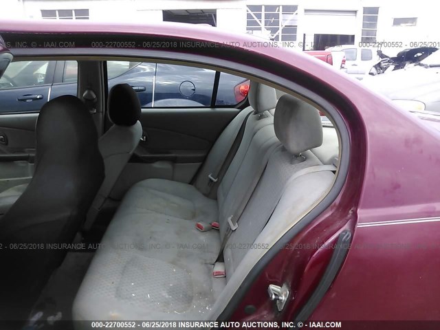 1G1ZS53806F125921 - 2006 CHEVROLET MALIBU LS RED photo 8
