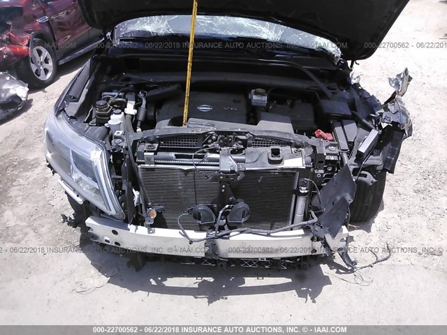 5N1AR2MN9FC668636 - 2015 NISSAN PATHFINDER S/SV/SL/PLATINUM BLACK photo 10