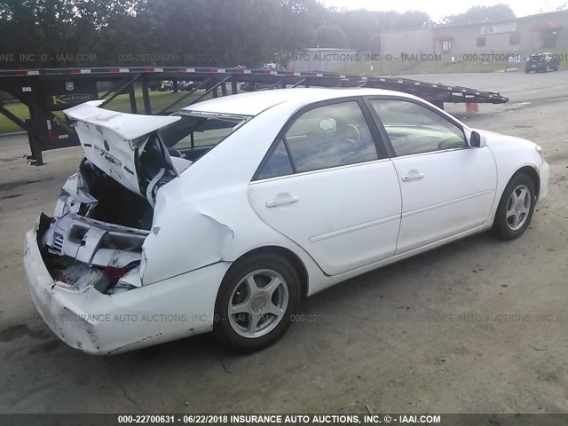 4T1BE32K92U500837 - 2002 TOYOTA CAMRY LE/XLE/SE 白色 照片 4