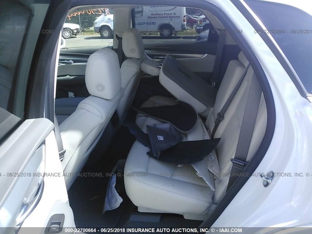 1GYKNFRS6JZ132396 - 2018 CADILLAC XT5 PREMIUM LUXURY WHITE photo 8