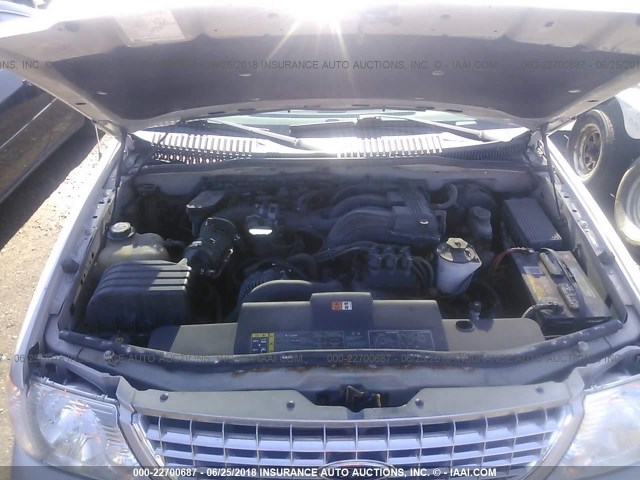 1FMZU73K24UA06989 - 2004 FORD EXPLORER XLT/XLT SPORT/NBX 棕色 照片 10