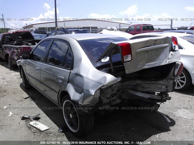 2HGES16504H502695 - 2004 HONDA CIVIC LX GOLD photo 6