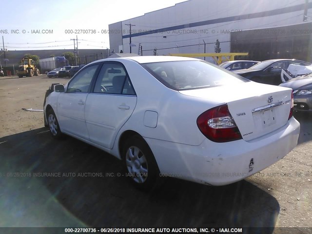 4T1BE32K834175552 - 2003 TOYOTA CAMRY LE/XLE/SE Ağ foto 3