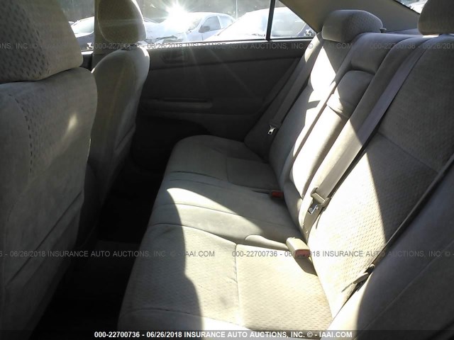 4T1BE32K834175552 - 2003 TOYOTA CAMRY LE/XLE/SE Ağ foto 8