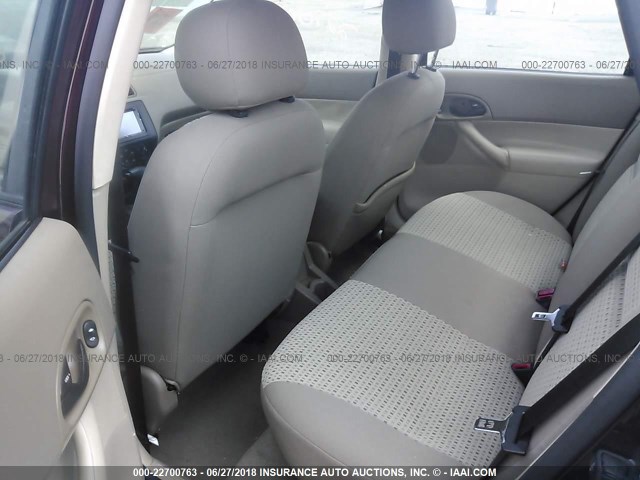 1FAFP34N17W268808 - 2007 FORD FOCUS ZX4/S/SE/SES 勃艮第红 照片 8
