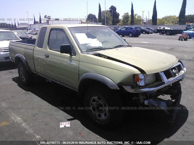 1N6DD26YXWC344941 - 1998 NISSAN FRONTIER KING CAB XE/KING CAB SE GREEN photo 1