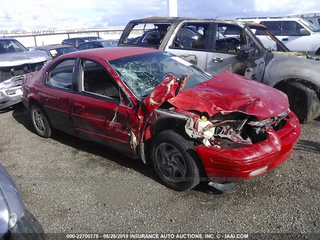 1B3EJ56H1WN219687 - 1998 DODGE STRATUS ES RED photo 1