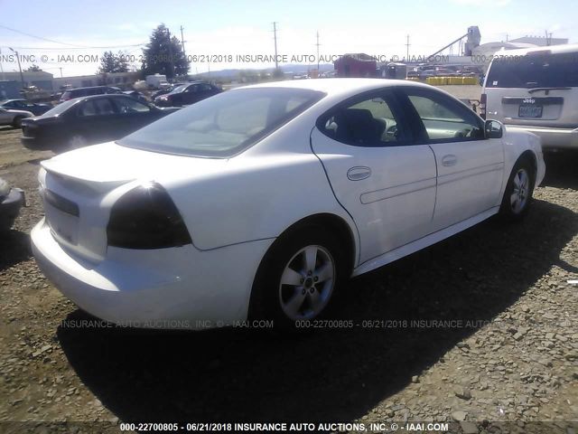 2G2WP522451182822 - 2005 PONTIAC GRAND PRIX 白色 照片 4