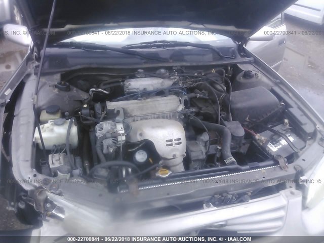 4T1BG22K6WU255909 - 1998 TOYOTA CAMRY CE/LE/XLE ნაცრისფერი ფოტო 10