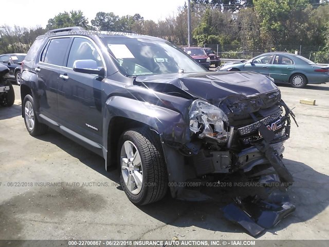 2GKALSEK9F6231789 - 2015 GMC TERRAIN SLT BLACK photo 1